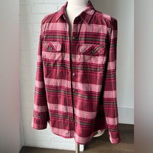 Women’s LL Bean flannel shirt